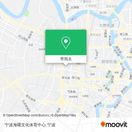 宁波海曙文化体育中心地图