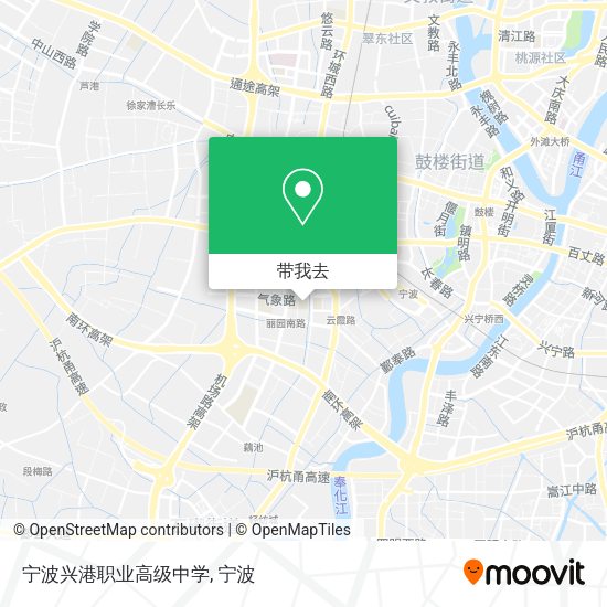 宁波兴港职业高级中学地图