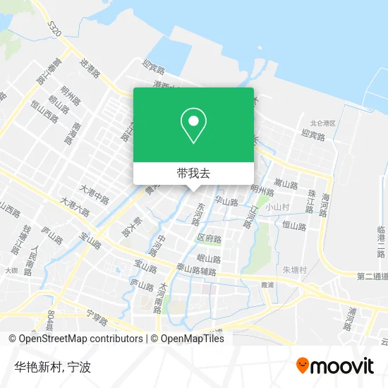 华艳新村地图