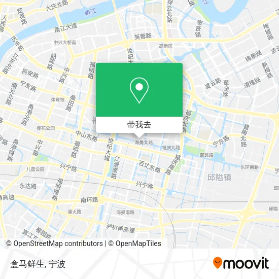 盒马鲜生地图