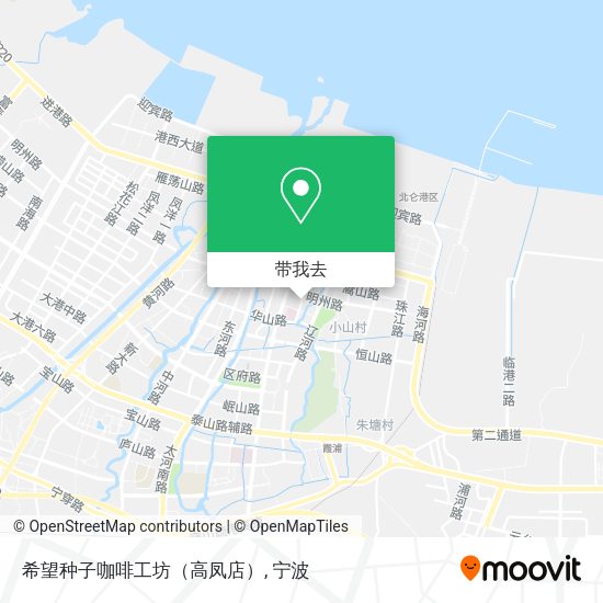 希望种子咖啡工坊（高凤店）地图