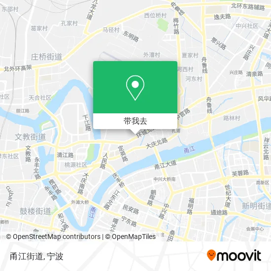 甬江街道地图