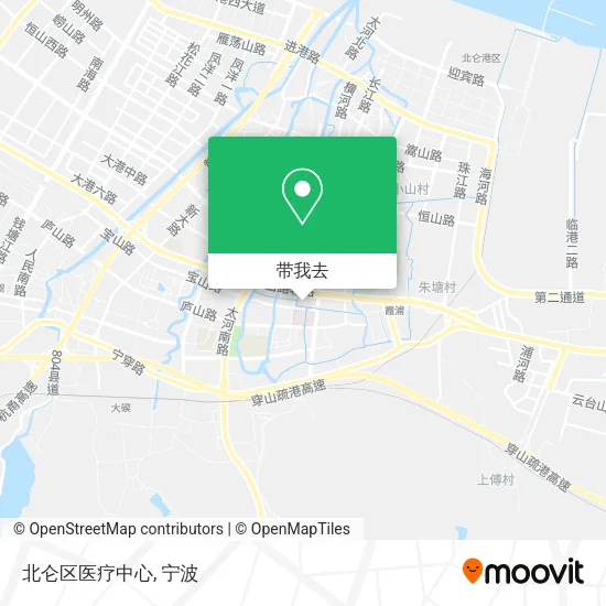 北仑区医疗中心地图