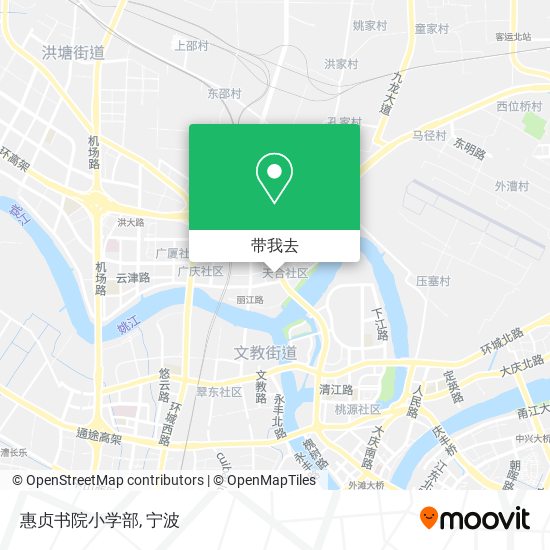 惠贞书院小学部地图