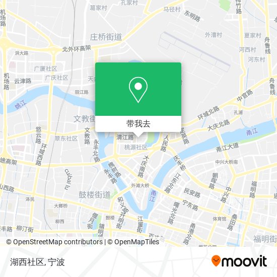 湖西社区地图