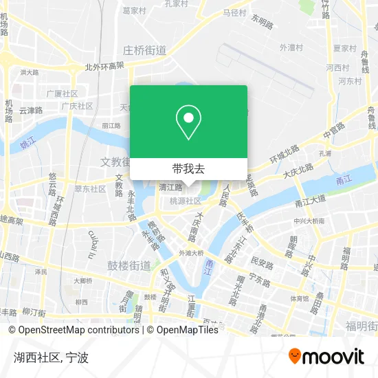湖西社区地图