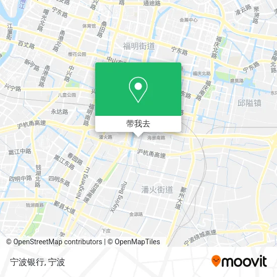 宁波银行地图