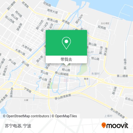 苏宁电器地图