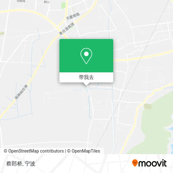 蔡郎桥地图