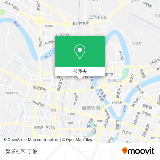 繁景社区地图