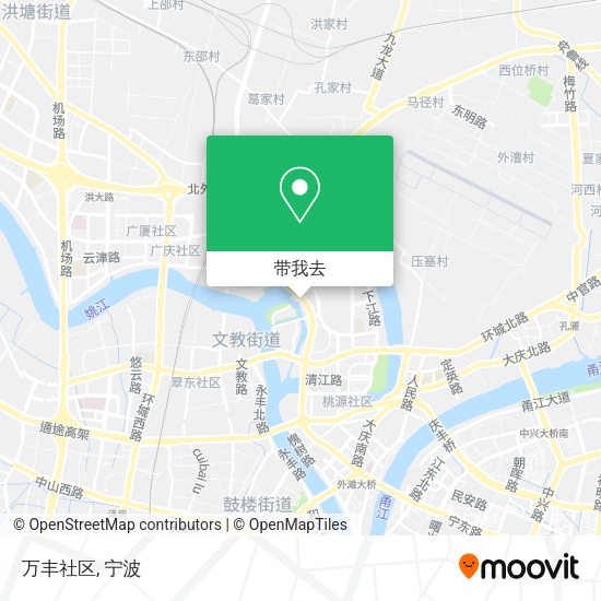 万丰社区地图