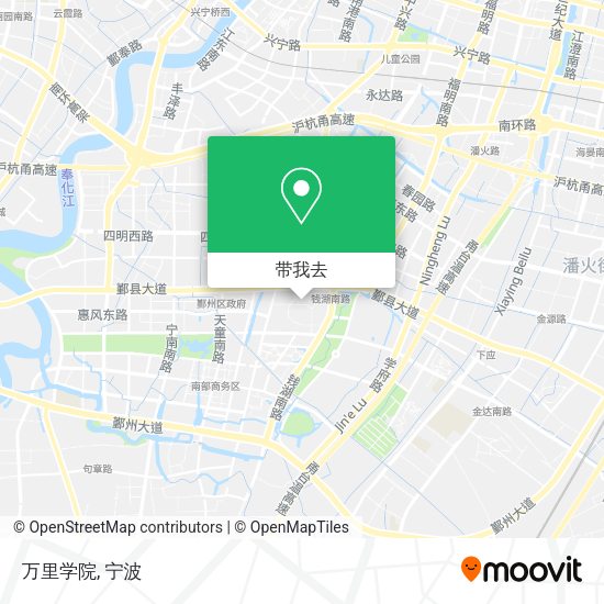 万里学院地图