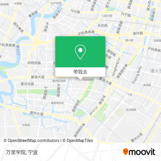 万里学院地图