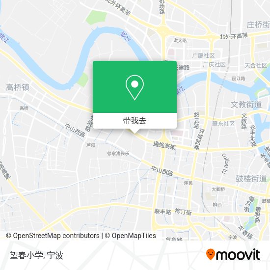 望春小学地图