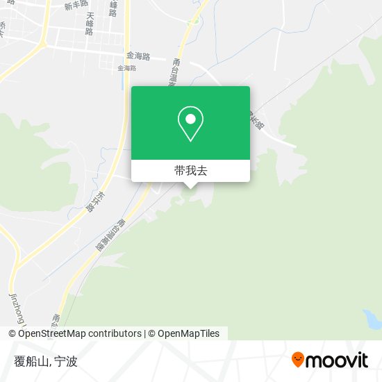覆船山地图