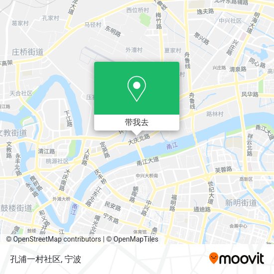 孔浦一村社区地图