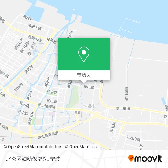 北仑区妇幼保健院地图