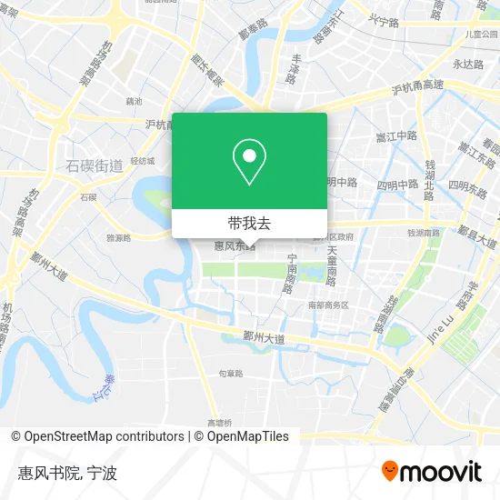 惠风书院地图