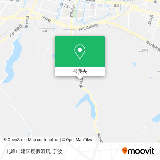 九峰山建国度假酒店地图