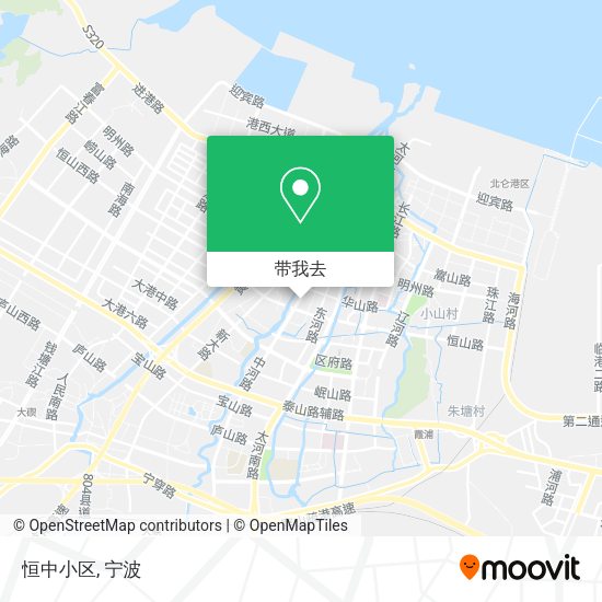 恒中小区地图