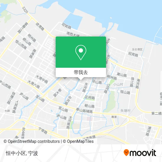 恒中小区地图