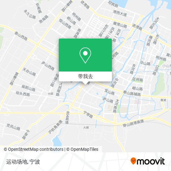 运动场地地图