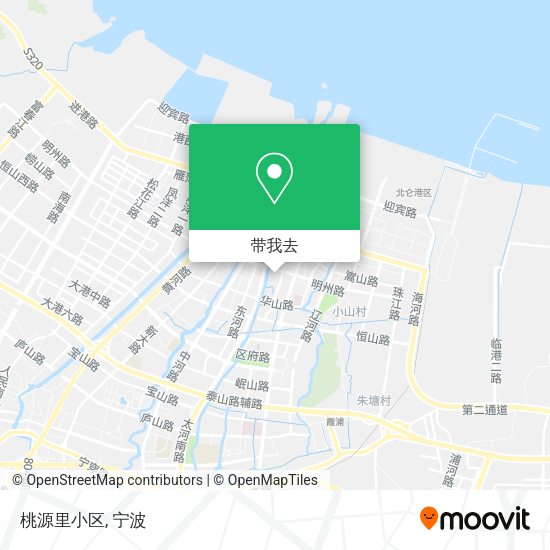 桃源里小区地图