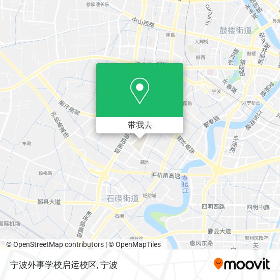 宁波外事学校启运校区地图