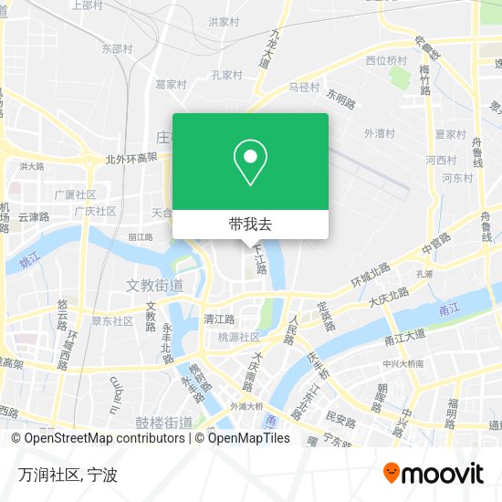 万润社区地图