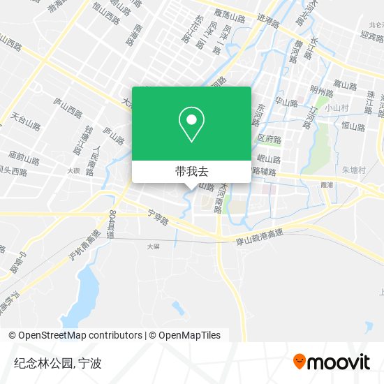 纪念林公园地图