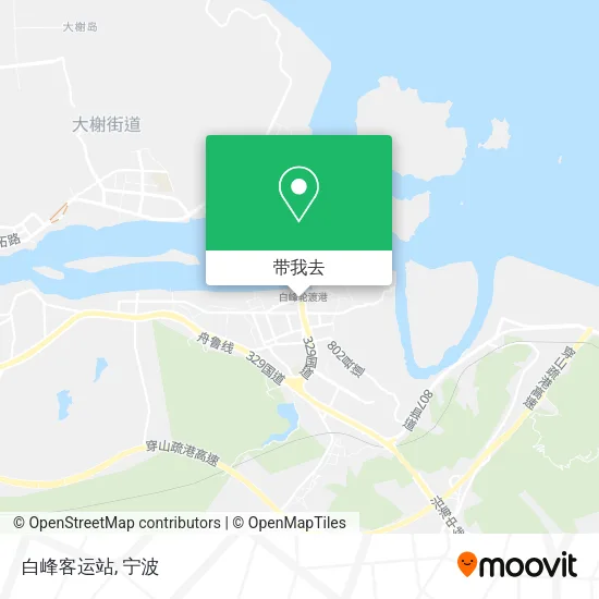 白峰客运站地图