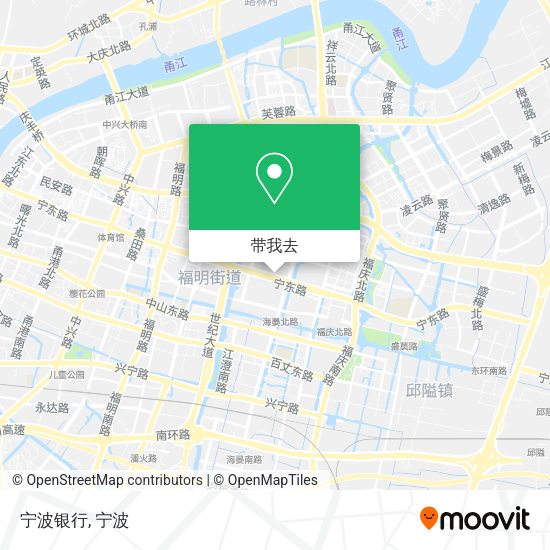 宁波银行地图