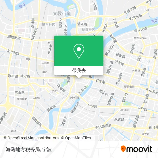 海曙地方税务局地图