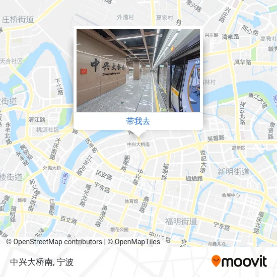 中兴大桥南地图