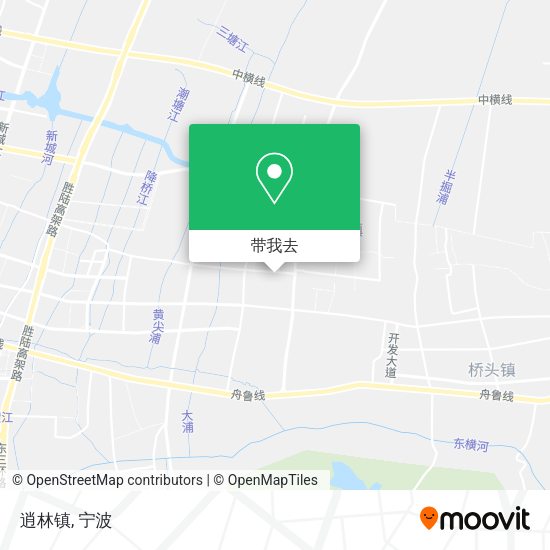 逍林镇地图