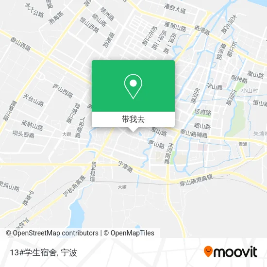 13#学生宿舍地图