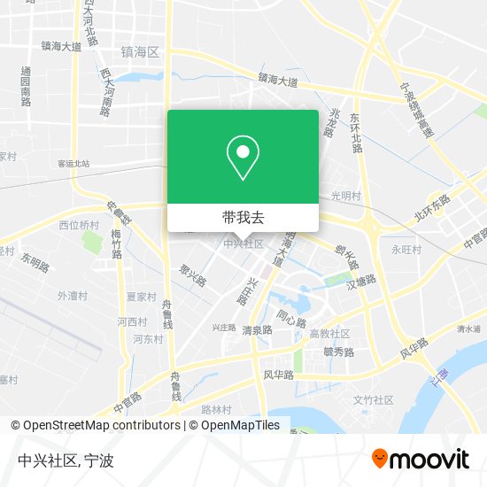中兴社区地图