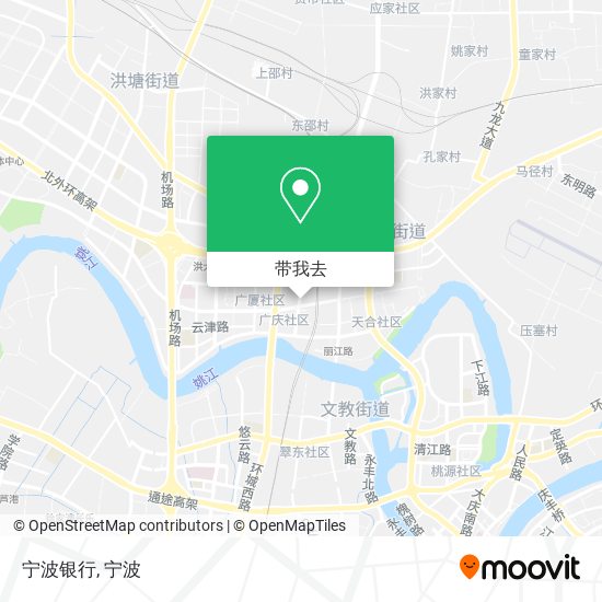 宁波银行地图