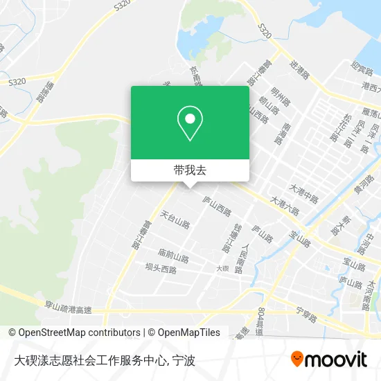 大碶漾志愿社会工作服务中心地图