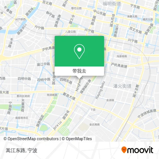 嵩江东路地图