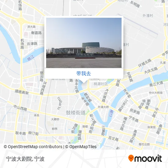 宁波大剧院地图