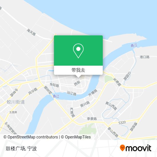 鼓楼广场地图