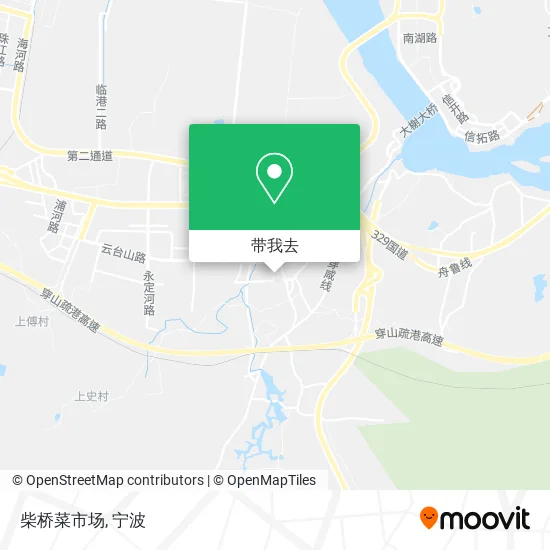 柴桥菜市场地图