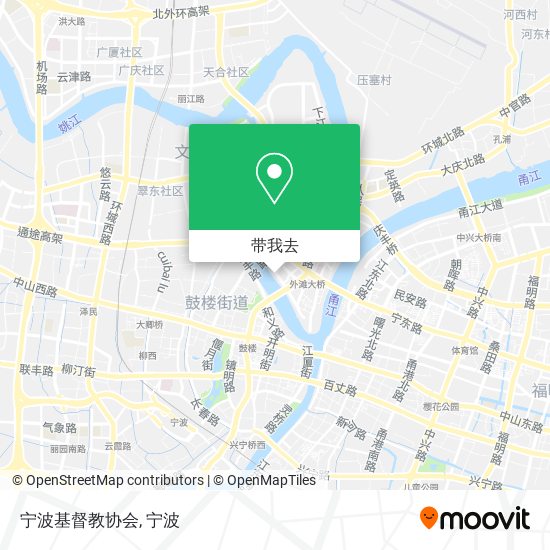 宁波基督教协会地图