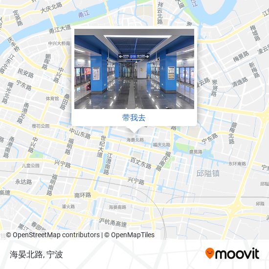 海晏北路地图