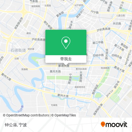 钟公庙地图