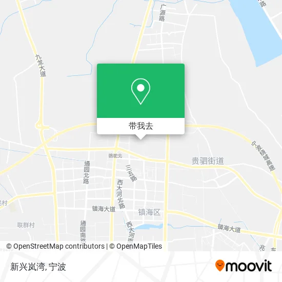 新兴岚湾地图