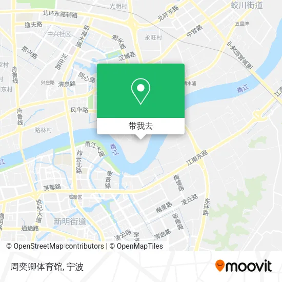 周奕卿体育馆地图
