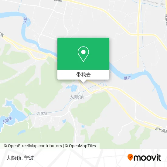 大隐镇地图