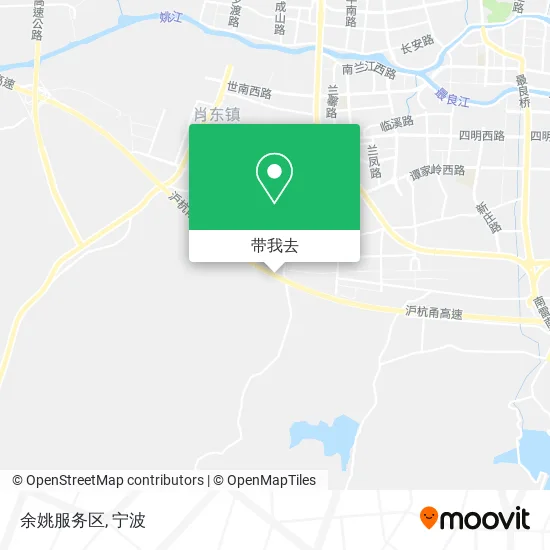 余姚服务区地图